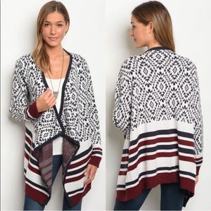 NWOT Stitchfix Aztec Cardigan